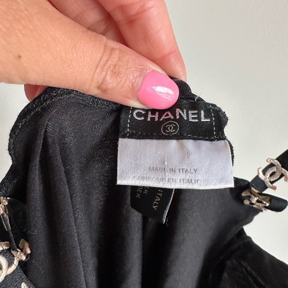 Chanel Tank Top Black size 38 - Picture 10 of 10